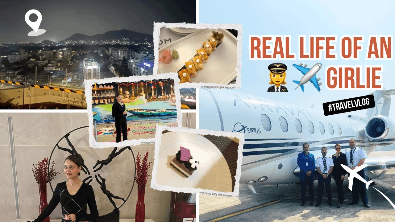Private Jet Vlog ✈️ | Air Hostess Shows Plane Preparation Before Takeoff 🛫Flying for Vijayawada🌏
