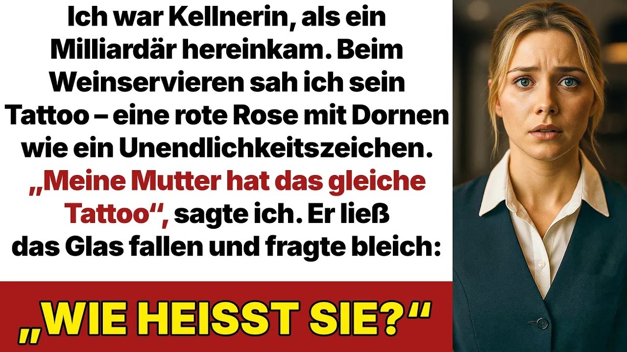 &bdquo;Mein Herr, meine Mutter hat dasselbe Tattoo wie Sie!&ldquo;, sagte ich, als ich dem Milliard&auml;r servierte