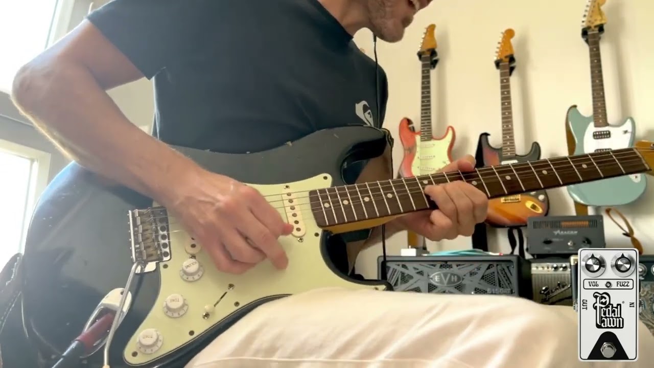 Stevie Ray Vaughan Tightrope solo (Pedalpawn Fuzz/Pure 63 mamapickups)