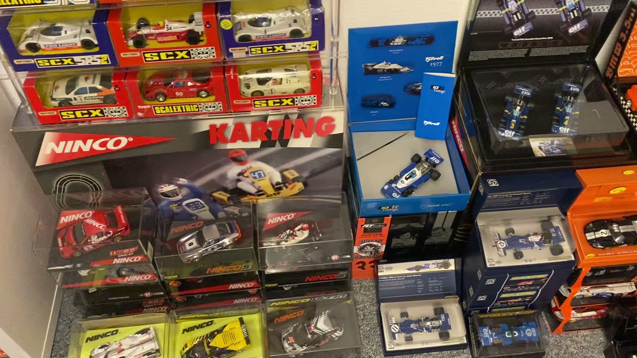Slot Car Collection Sammlung Ninco Carrera SCX  RevoSlot Scalextric NSR Slotit .