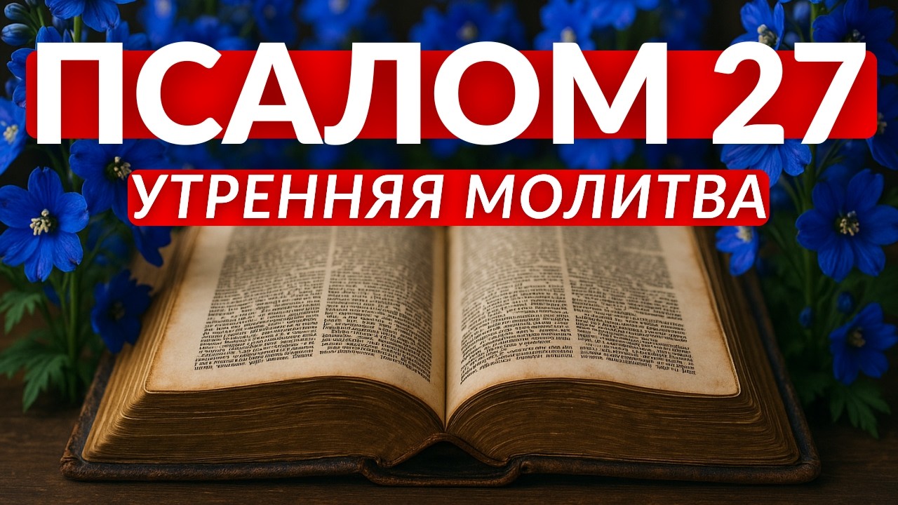 ПСАЛОМ 27 | Господь Твердыня Моя | Утренняя Молитва с Верой