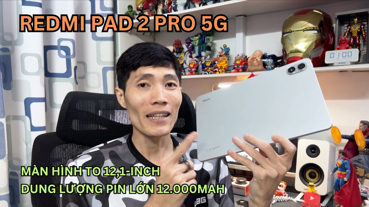 Chia sẻ Xiaomi REDMI Pad 2 Pro 5G sau 2 tuần: Bạn chọn Trải Nghiệm hay Thông số