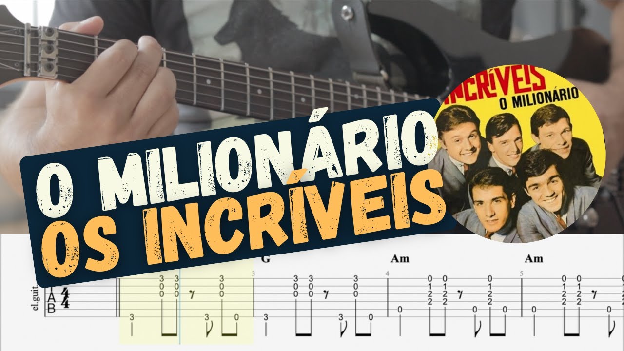 O Milionário - Os Incríveis - Tablatura - Aprender a tocar