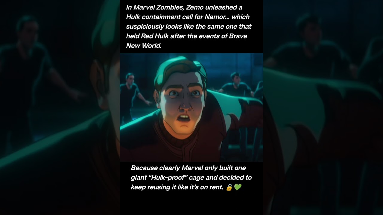 💥 Marvel Zombies &ndash; Did Zemo Reuse Red Hulk&rsquo;s Containment Cell for Namor After Brave New World? 🧟&zwj;♂️🔒