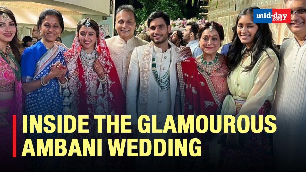 Anil Ambani's Son Anmol Ties The Knot With Khrisha Shah In An Intimate Wedding