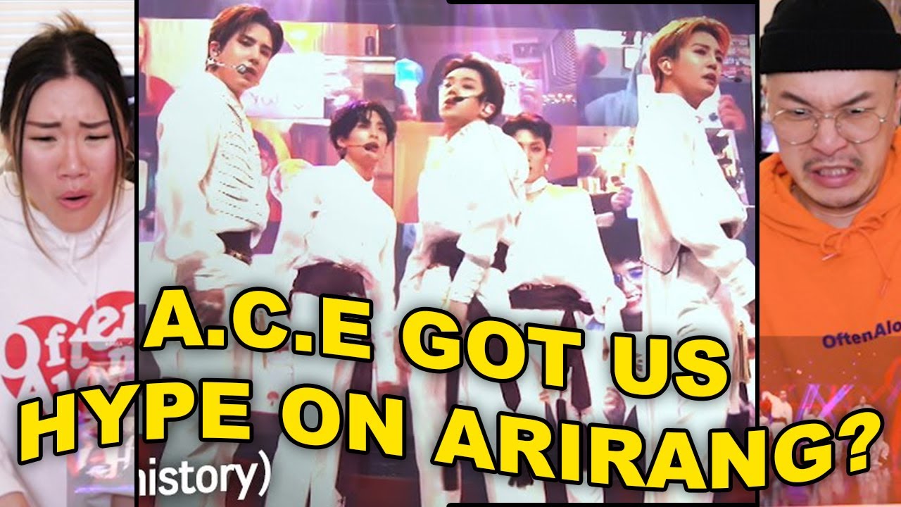 A.C.E (에이스) - Jindo Arirang + Favorite Boys Performance | REACTION!