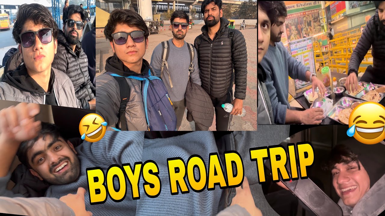 Delhi - Uttarakhand “ Boys Road Trip🤣 “ (part-1)