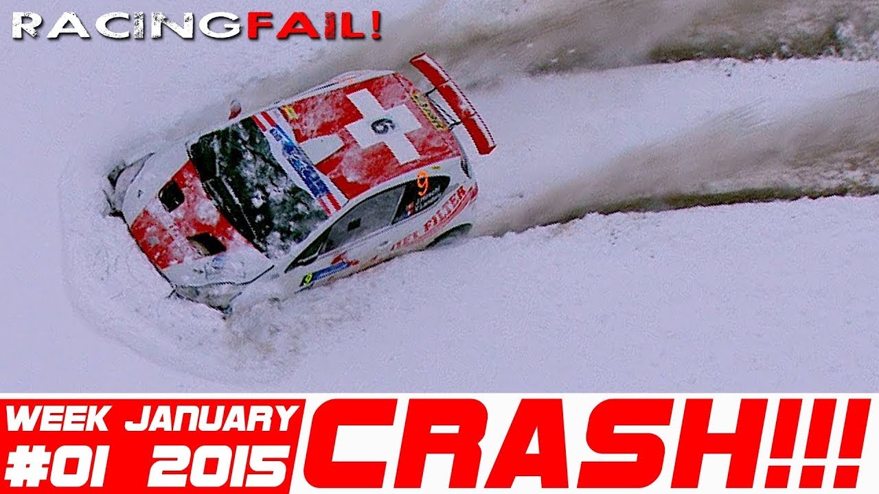 Racing and Rally Crash Compilation Week 1 January 2015 Special J&auml;nner Rally