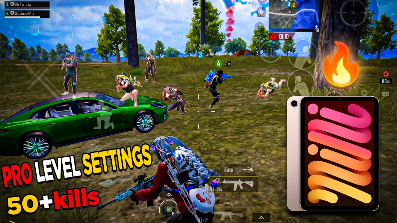 Pro-Level iPad Mini 6 Sensitivity Test 😈 Xiya Ki Pro Level PUBG Mobile Challenge 🔥