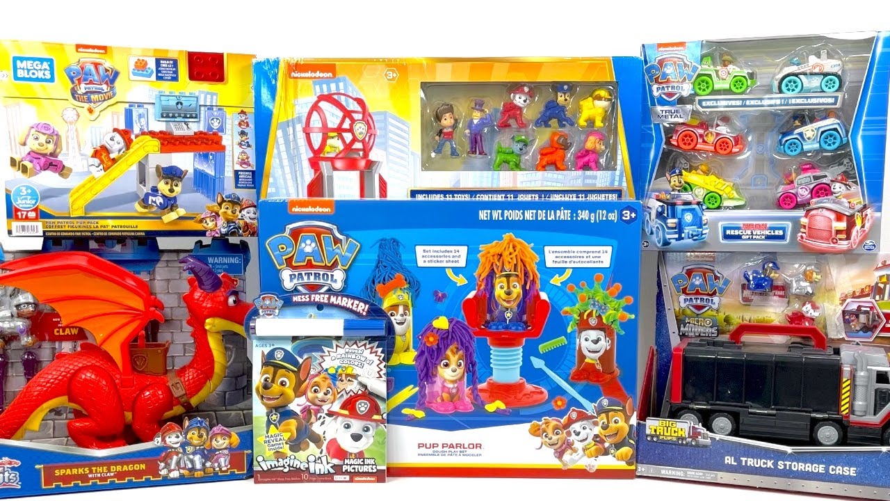 Unboxing Paw Patrol Toy Collection Review ASMR | Rescue Knights | The Movie & Big Truck