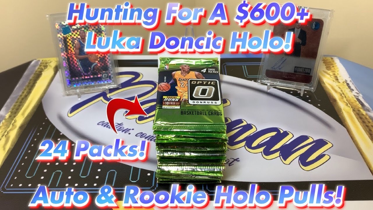 2018-19 Panini Donruss Optic Basketball Random Retail Pack Break x24 - Nice Auto & Holo!!!