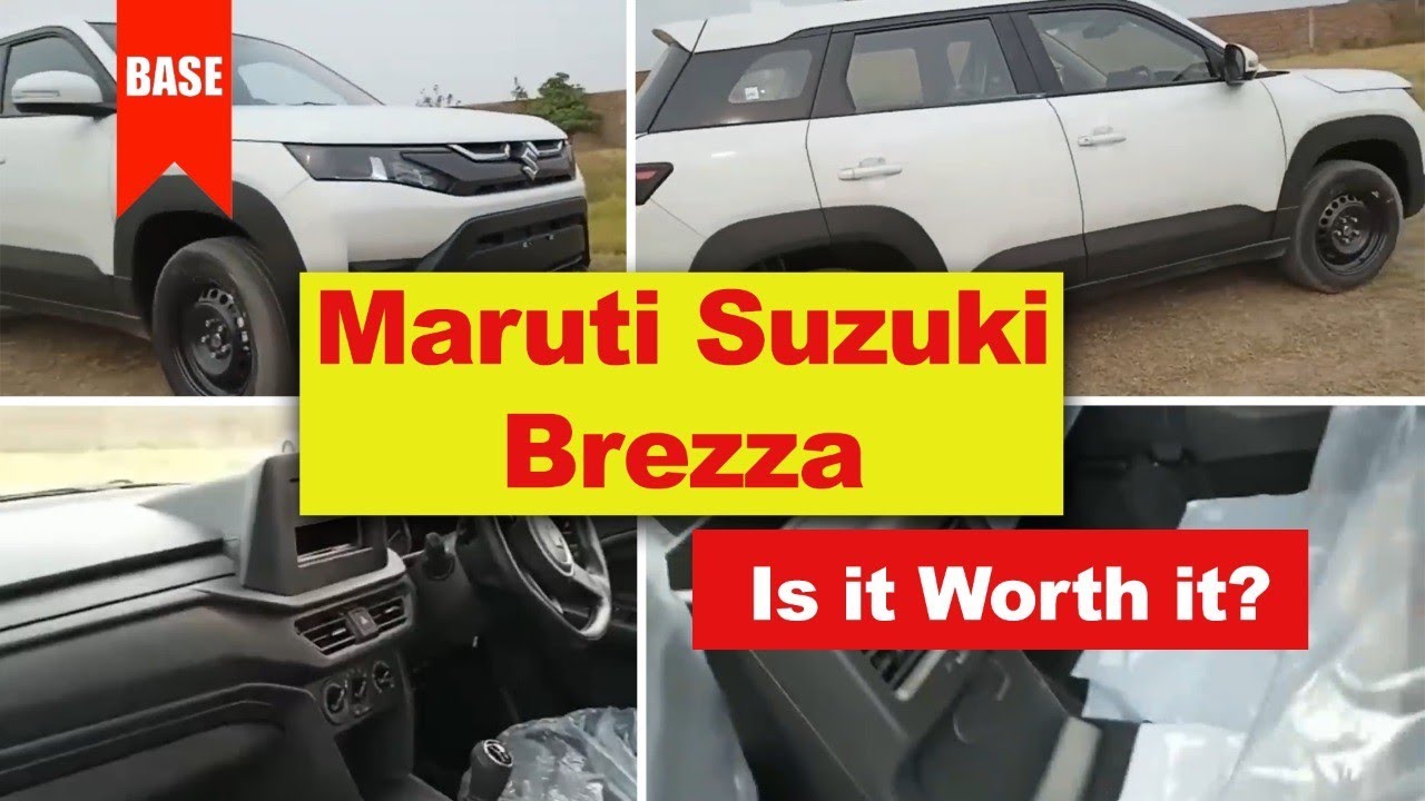 Maruti 2022 Brezza base model LXi मैं features