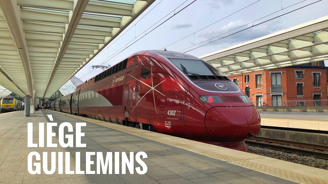 BRAND NEW Eurostar Thalys and SNCB/NMBS Trains at Liège-Guillemins | Züge in Liège-Guillemins