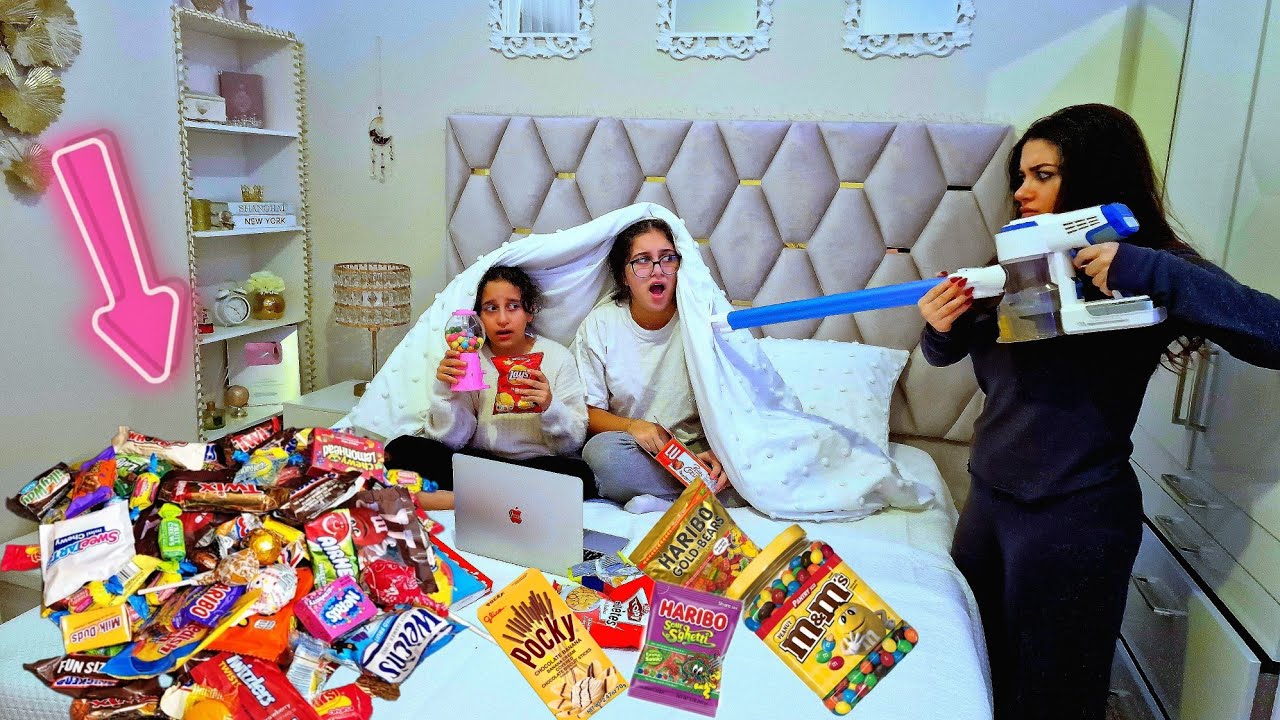 ON AURAIT JAMAIS DÛ MANGER DANS NOTRE LIT #sistersalipour
