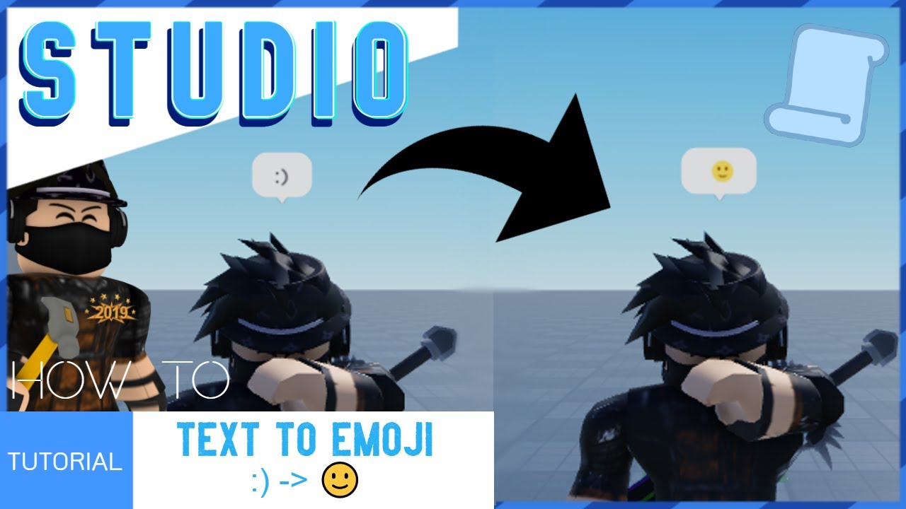 ROBLOX STUDIO | How to make Text to Emoji [ :) to 🙂]