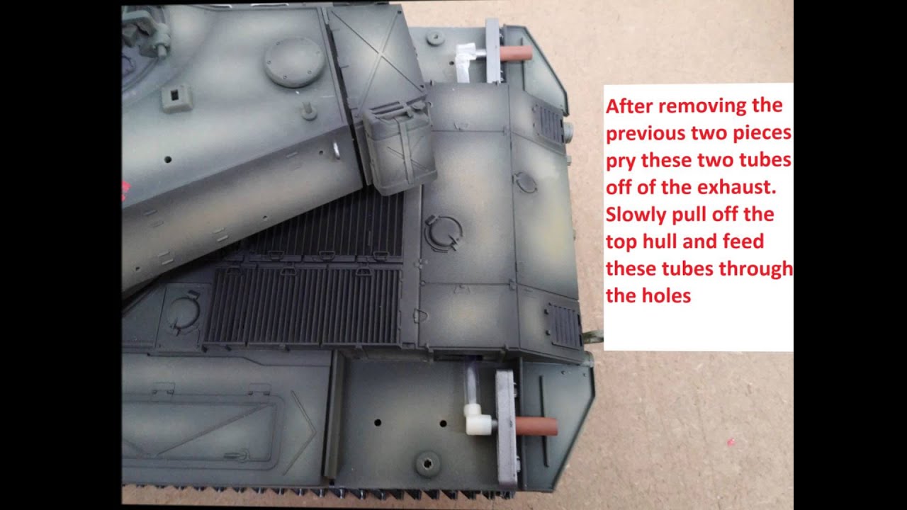 How to access the Turret on a M41 Taigen Tank