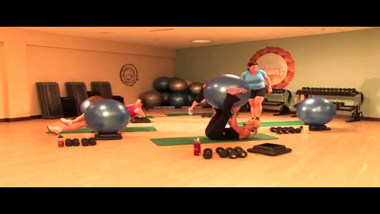 30-Minute Full Body Workout - Video 1 (Dumbbells, Mat & Stability Ball)