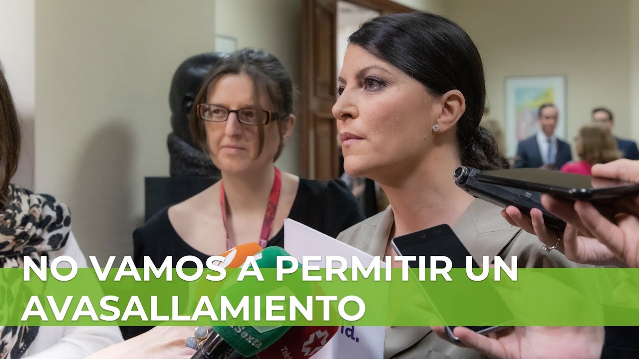 Macarena Olona denuncia el rodillo anti-democrático contra VOX en las comisiones del Congreso