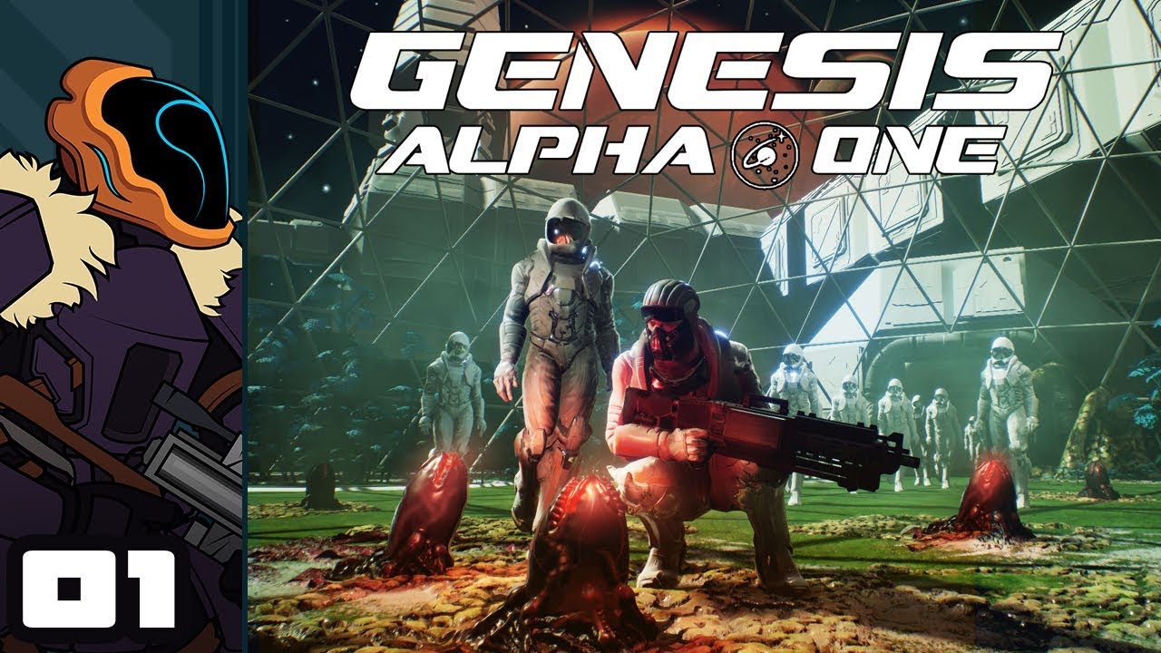 Let's Play Genesis Alpha One - PC Gameplay Part 1 - Alien Anklebiters