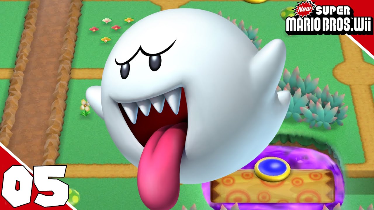 New Super Mario Bros. Wii - World 5 - Part 5 (4 Player)