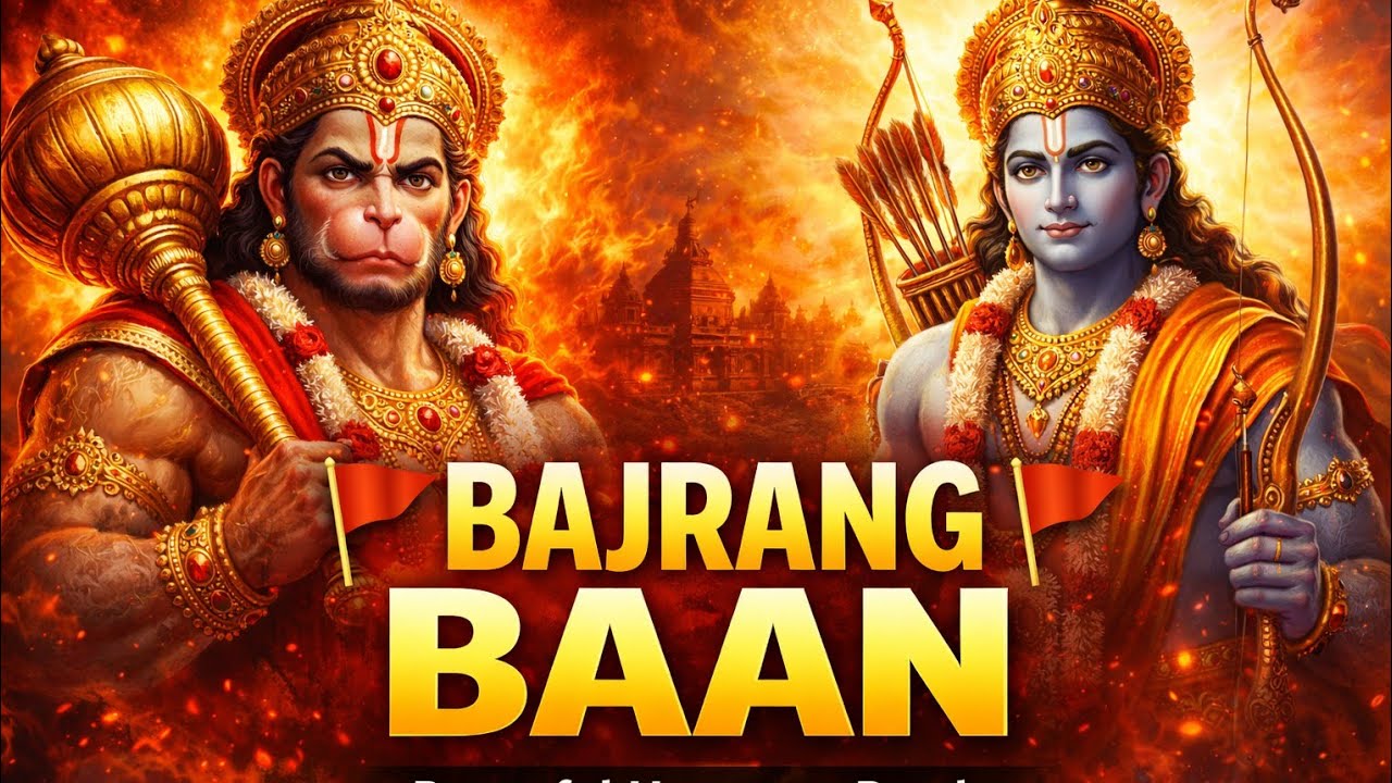 Bajrang Baan | Powerful Hanuman Stotra 🚩 | Singer: Vivek Tiwari | TBV Studio