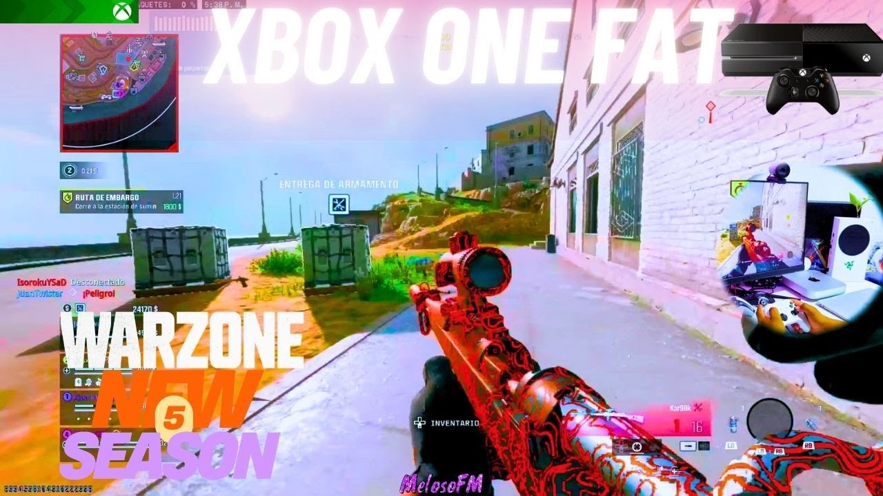 ASI ES WARZONE 4.0 EN XBOX ONE FAT EL FIN DE LA ERA ¿VALE LA PENA AUN?