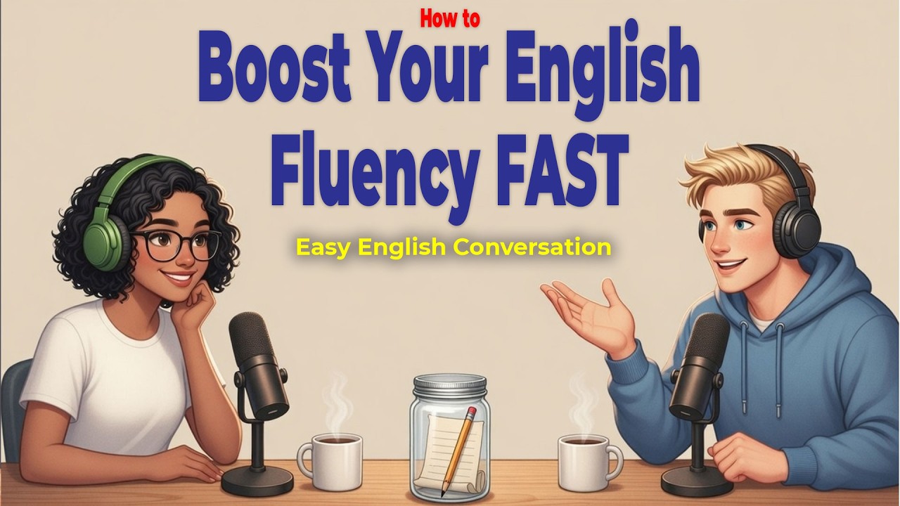English Podcast For Easy English Conversation | How to Boost Your English Fluency FAST!
