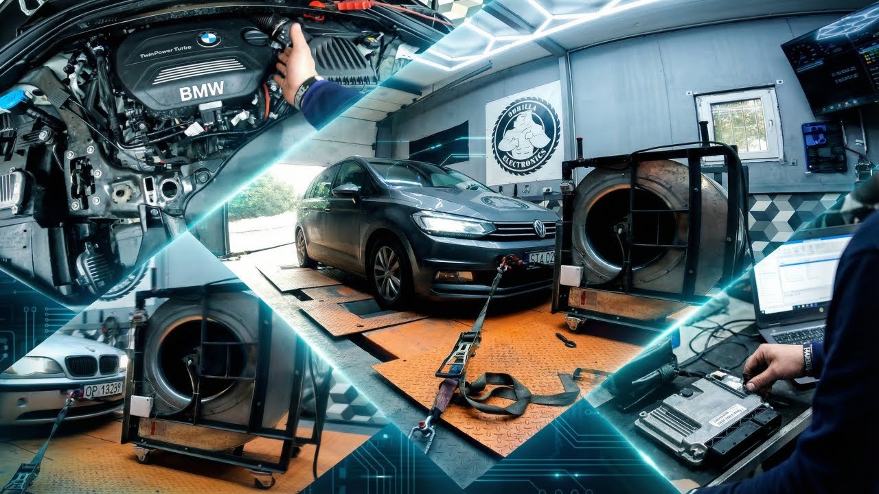 Losujemy darmowy Chiptuning! Chip-vlog -BMW E46 320D / VW Touran 1.6TDI DQ200 / BMW F48 25d