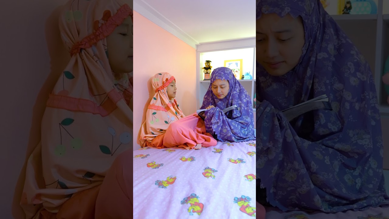 Aletha Belajar Mengaji Sama Mamoy 