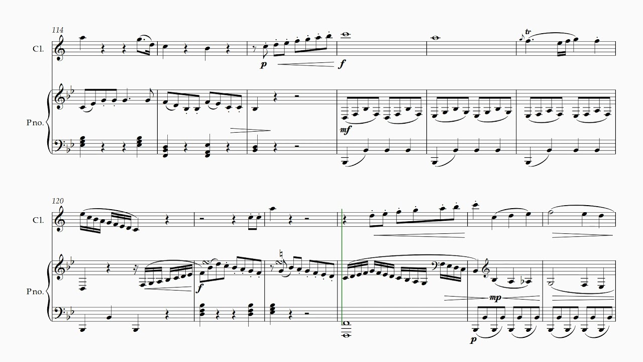 Sonata No 3 B flat Major - Johann Baptist Wanhal (Piano Accompaniment)
