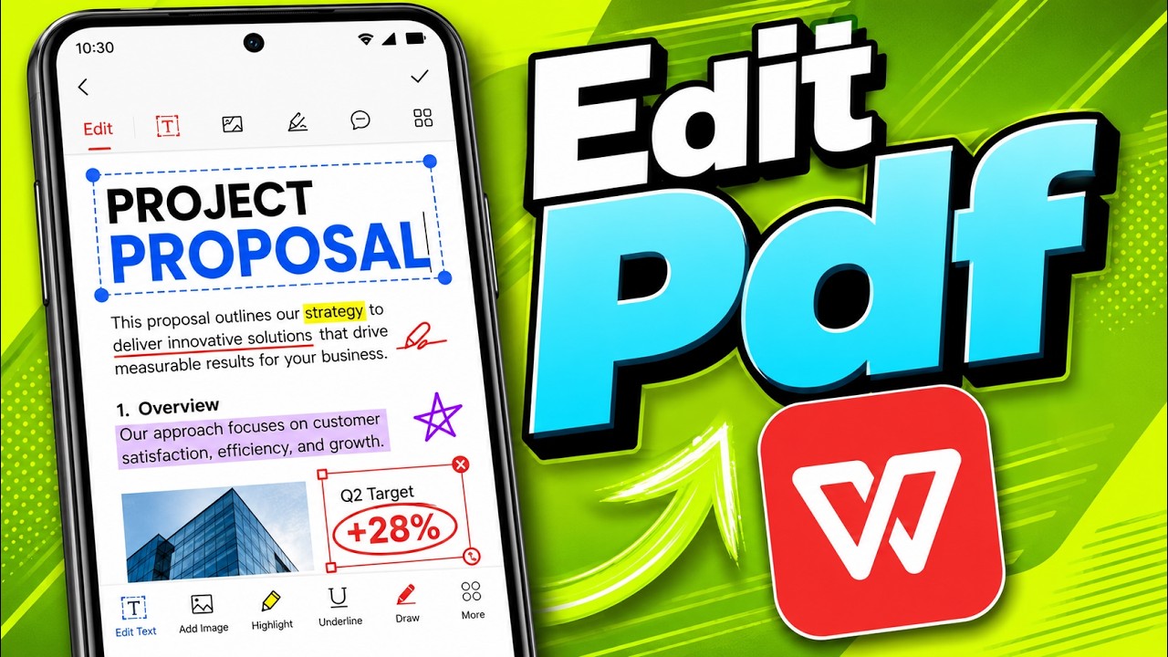 How To Edit PDF In WPS Office From Mobile [2026 Guide]