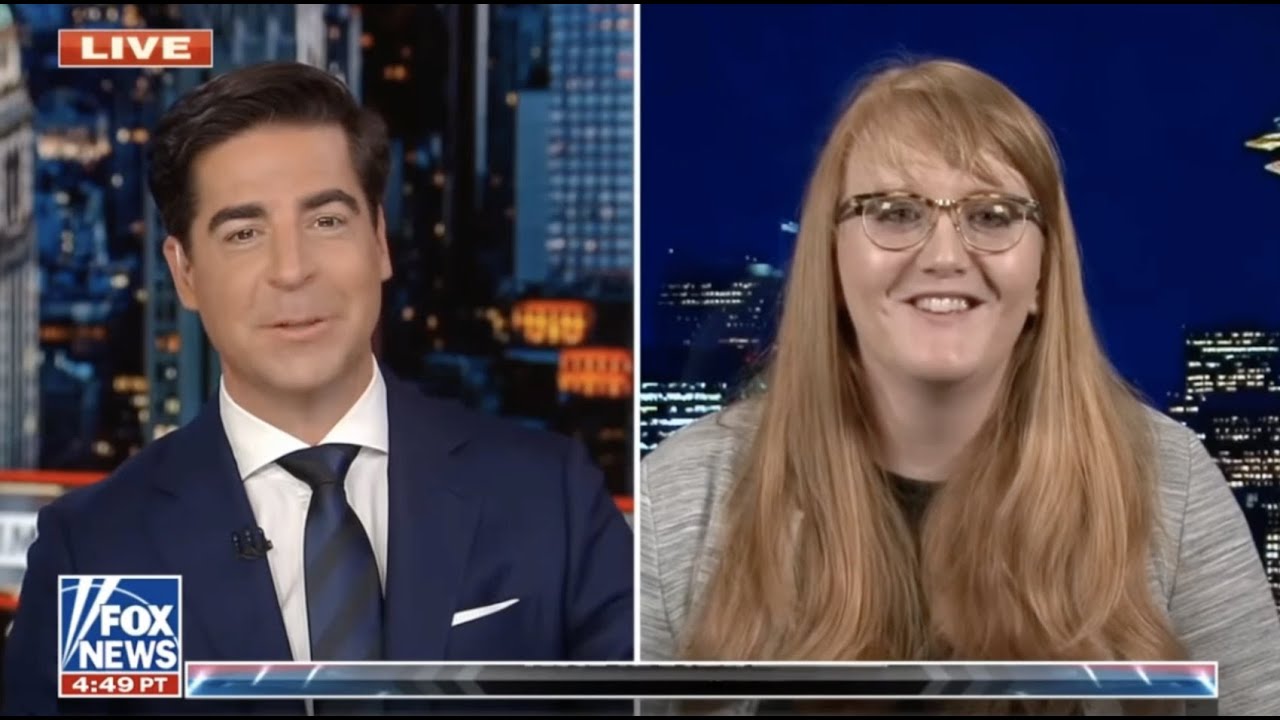 Rebecca Parson on Fox News with Jesse Watters