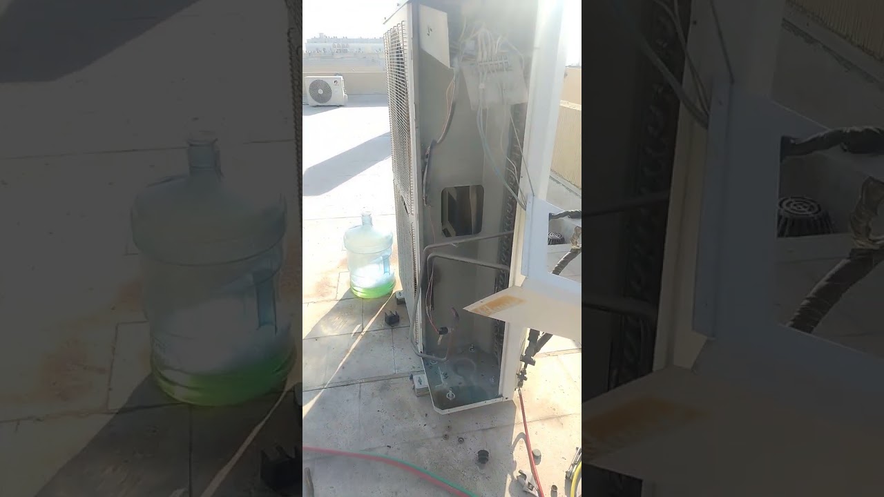 Split unit Palit compressor. May skin disease just watch subscribe and share thanks for watching. 