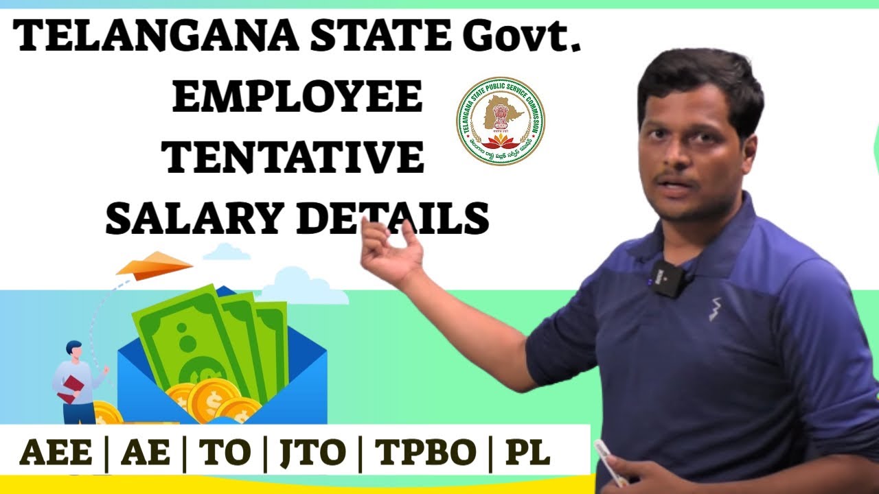 TELANGANA STATE GOVT EMPLOYEE TENTATIVE SALARY DETAILS| AEE | AE | TO | JTO | TPBO | PL