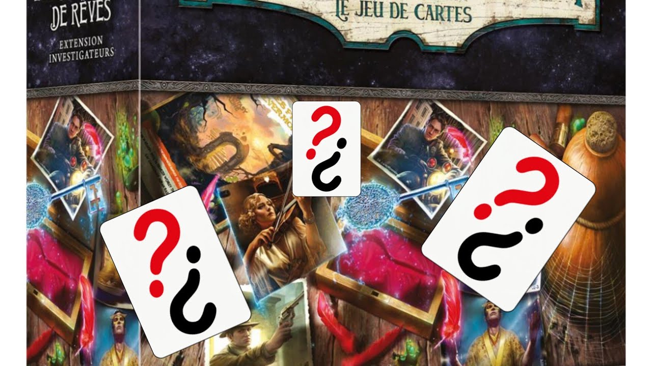 Mon Top cartes des dévoreurs de rêves Arkham jce