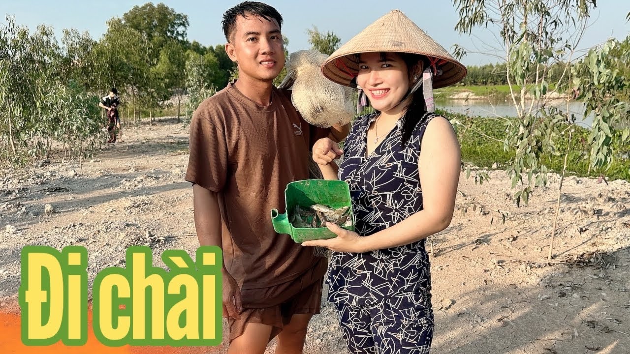 Đi Chài Cá Cùng Thằng Bạn Lâu lắm Mới Gặp Nhưng Thằng Bạn Chài Bất Ngờ quá…#Ngocthamvlog