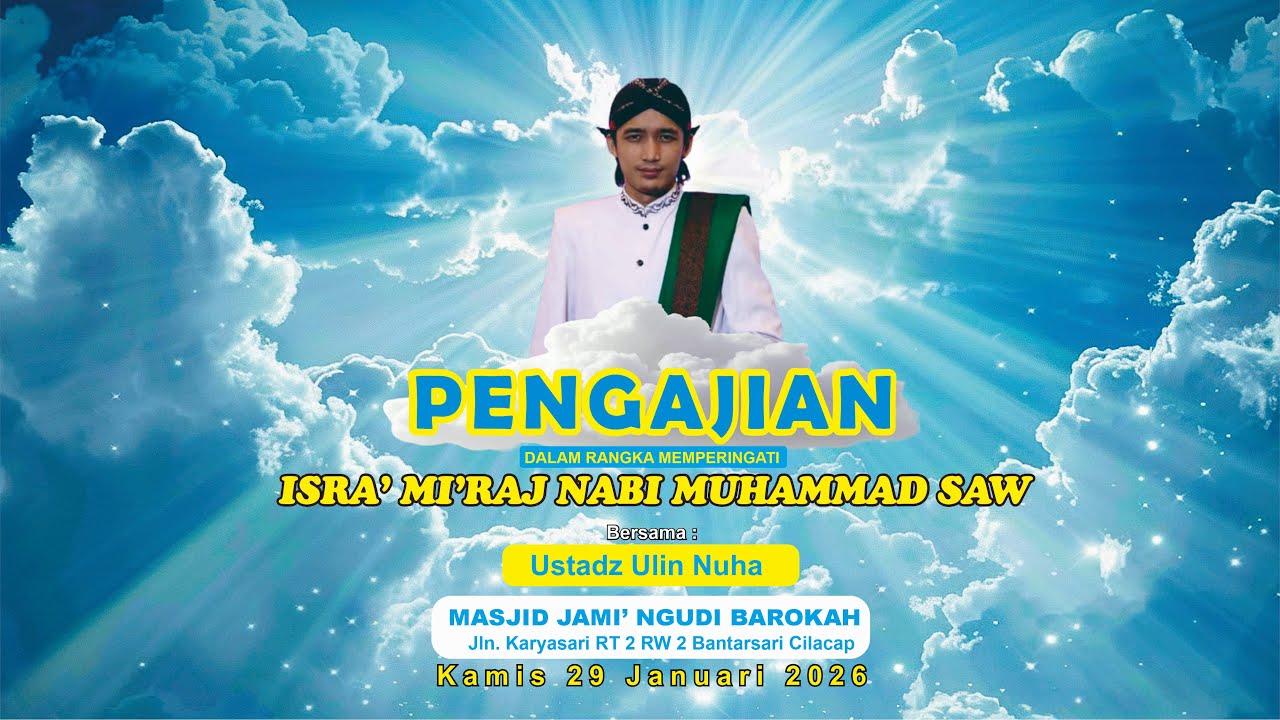 🔴 [ LIVE ] NGAJI BARENG GUS ULIN NUHA  DI BANTARSARI CILACAP  | MALAM JUMA'AT 29 - JAN - 2026