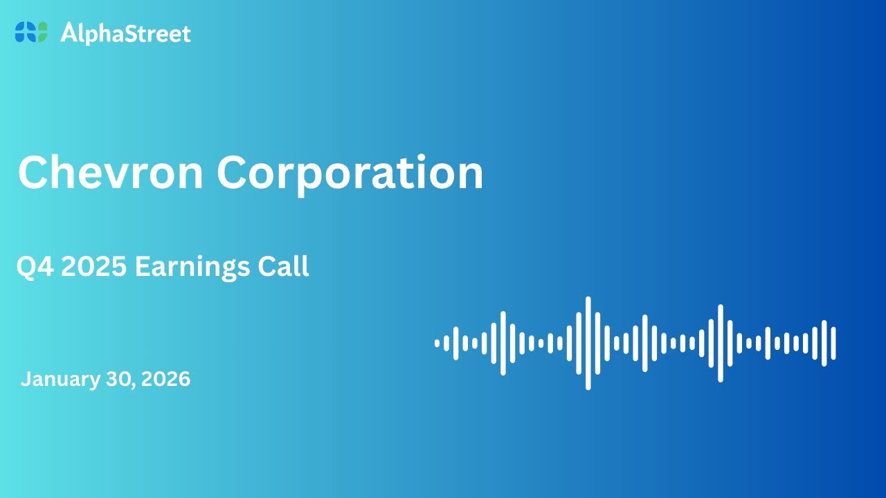 CVX Stock | Chevron Corporation Q4 2025 Earnings Call