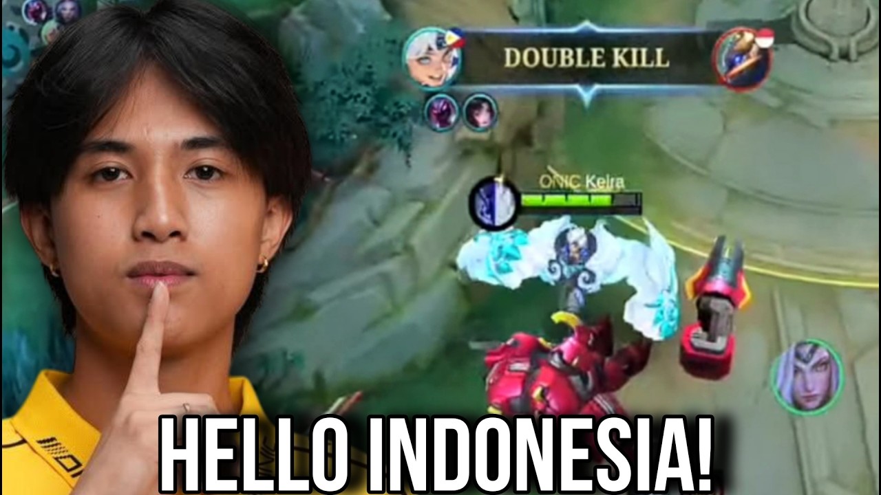 KELRA's FIRST GAME As An ONIC ID PLAYER