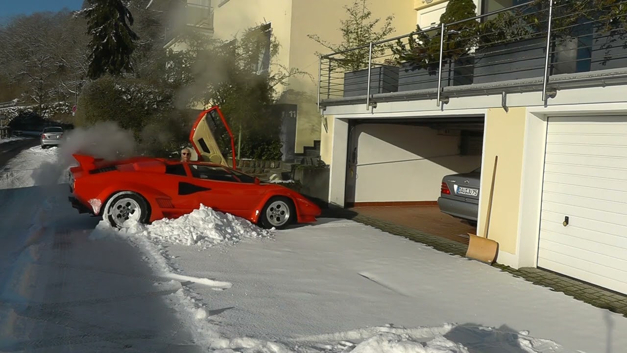 Countach im Schnee  Oh weh, oh je  Teil 66