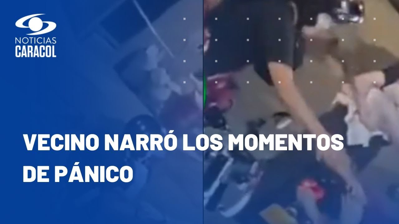 Pareja con bebé en brazos fue robada por delincuentes armados en Medellín
