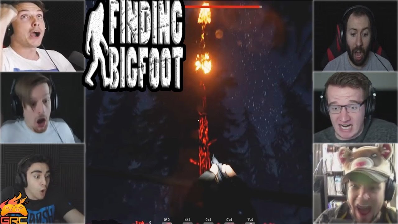 Gamers Reactions to the Thunder Strike (Night Only) | Finding Bigfoot