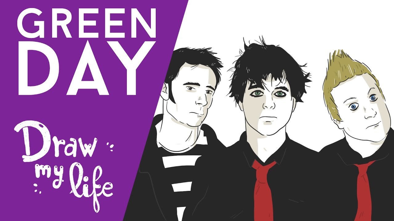 LA HISTORIA DE GREEN DAY - Draw My Life  | con @bilobedvalle