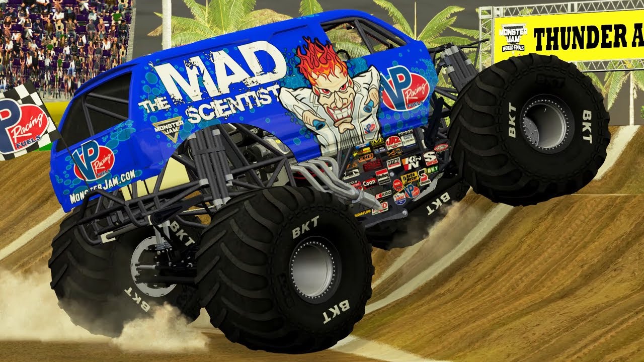 20 Truck World Finals 18 Freestyle - BeamNG.Drive Monster Jam