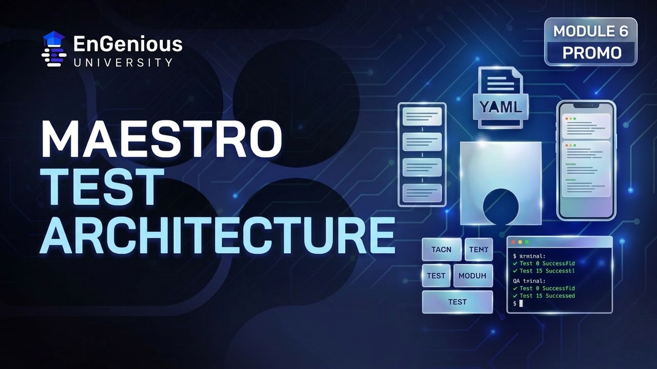 Maestro Course | Scalable Test Architecture for Mobile Automation