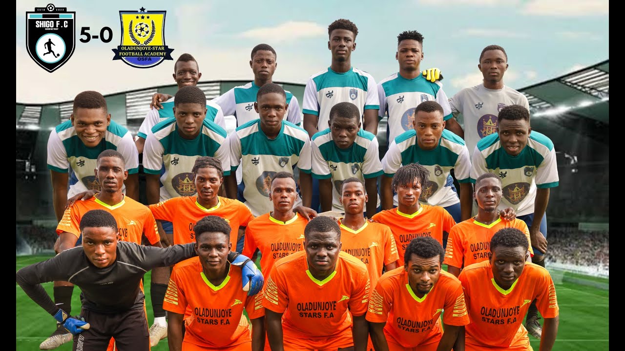 Shigo Fc 5 - 0  Oladunjoye Star Fc Highlight