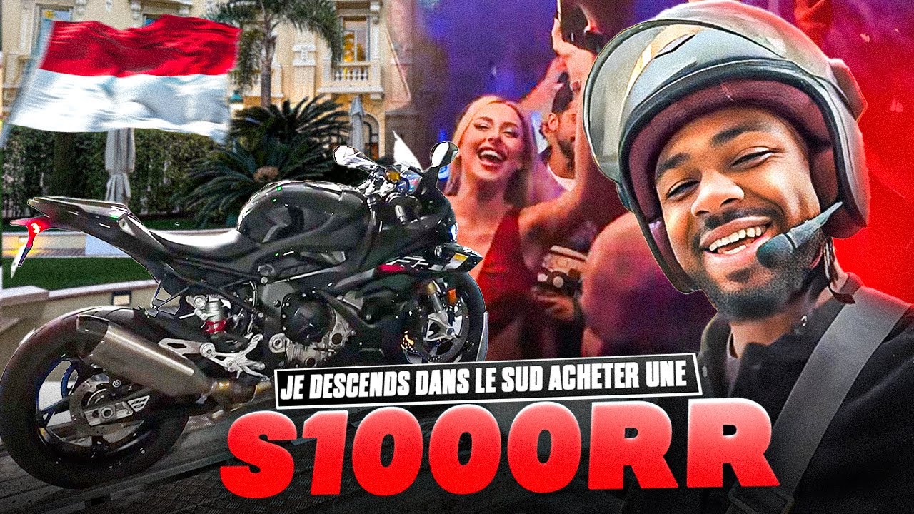 MONACO - PARIS : BMW S1000 RR