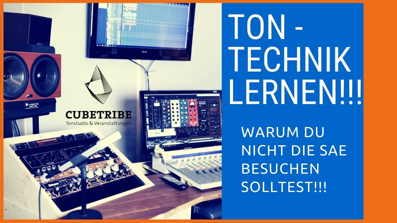 Ausbildung zum Tontechniker – Warum du nicht die SAE machen solltest