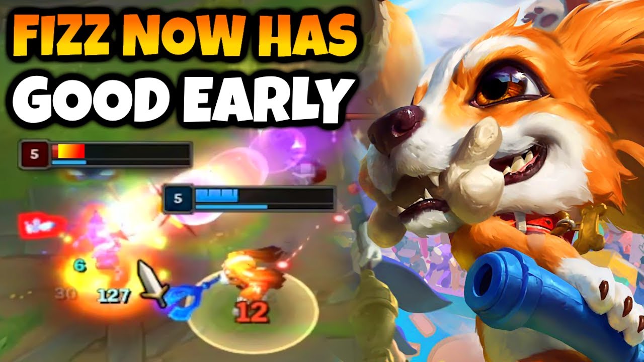 FIZZ MID got HUGE EARLY GAME BUFFS. Is he back in the Meta?!