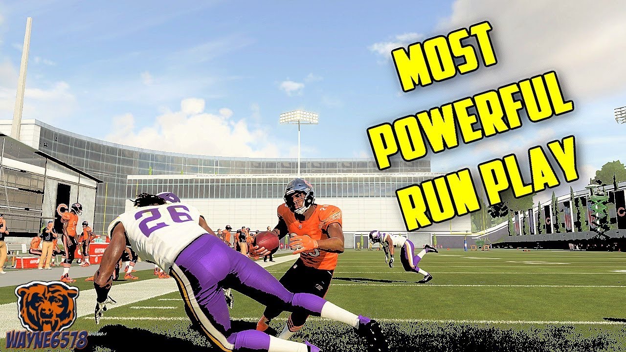 MOST POWERFUL RUN PLAY MADDEN 19 | UNSTOPPABLE RUN PLAY | BEST BLOCKING RUN PLAY